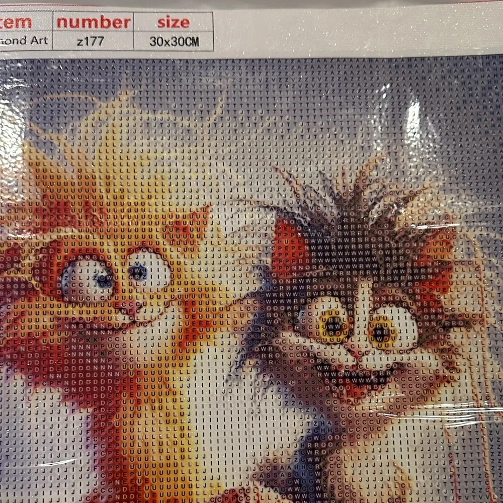 Host Support Diamond Art Kit Colorful Cat Art Puzzle